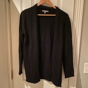 Neiman Marcus 100% cashmere cardigan, black M